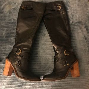 Boutique 9 Charissa Boot Black Sz 8 Like New